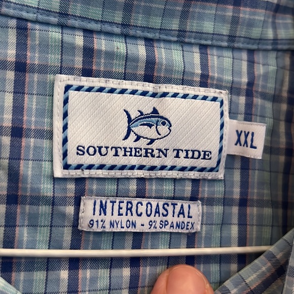 Southern Tide Men’s XXL Intertidal Performance Shirt - Picture 2 of 3